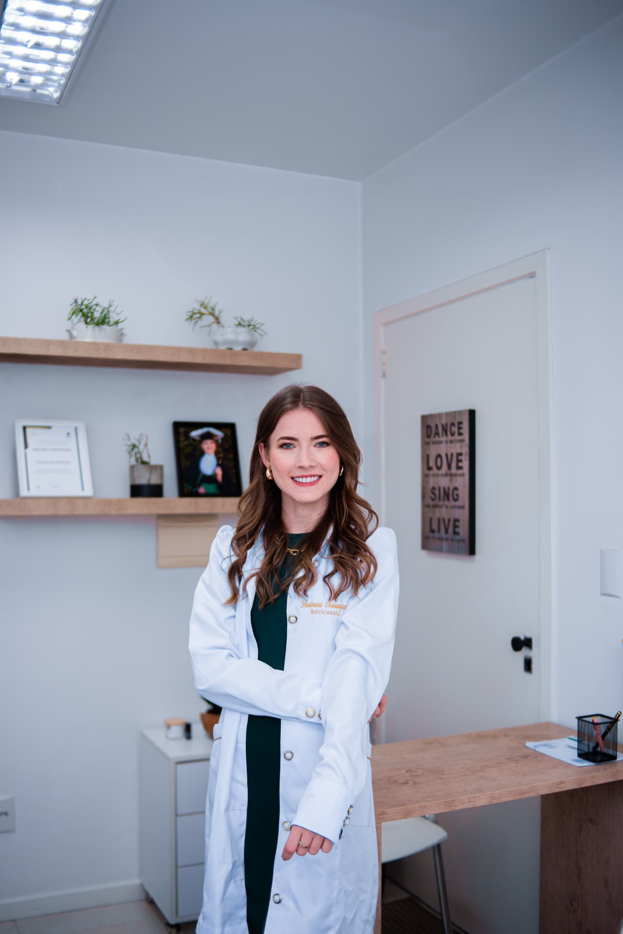 Thainara Marangoni, nutricionista parceira de clínicas de dermatologia e estética